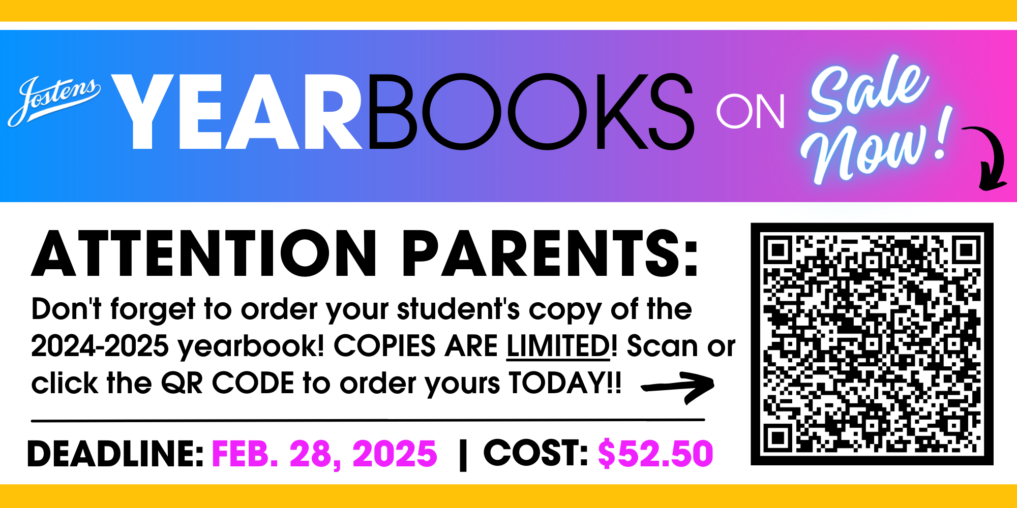 YEARBOOK PROMO NEWSLETTER INSERT GENERAL Dr